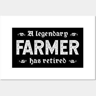 A Legendary Farmer Has Retired Posters and Art